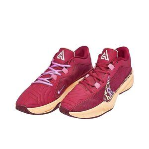 Signature Sneaker: Nike Zoom Freak 5 "Alphabet Bros" Colorway: Noble Red